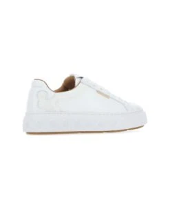 Tory Burch White Leather Ladybug Sneakers -Tory Burch 534971c2cce622ff007a72a4496915c6
