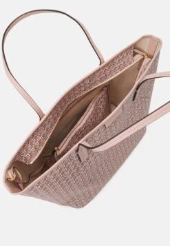 Tory Burch Basketweave Tote Set - Handbag - Pink -Tory Burch 5351f61f52f8498dbff734aa3bf8845b