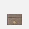 Tory Burch Kira Chevron Card Case - Wallet - Gray Heron