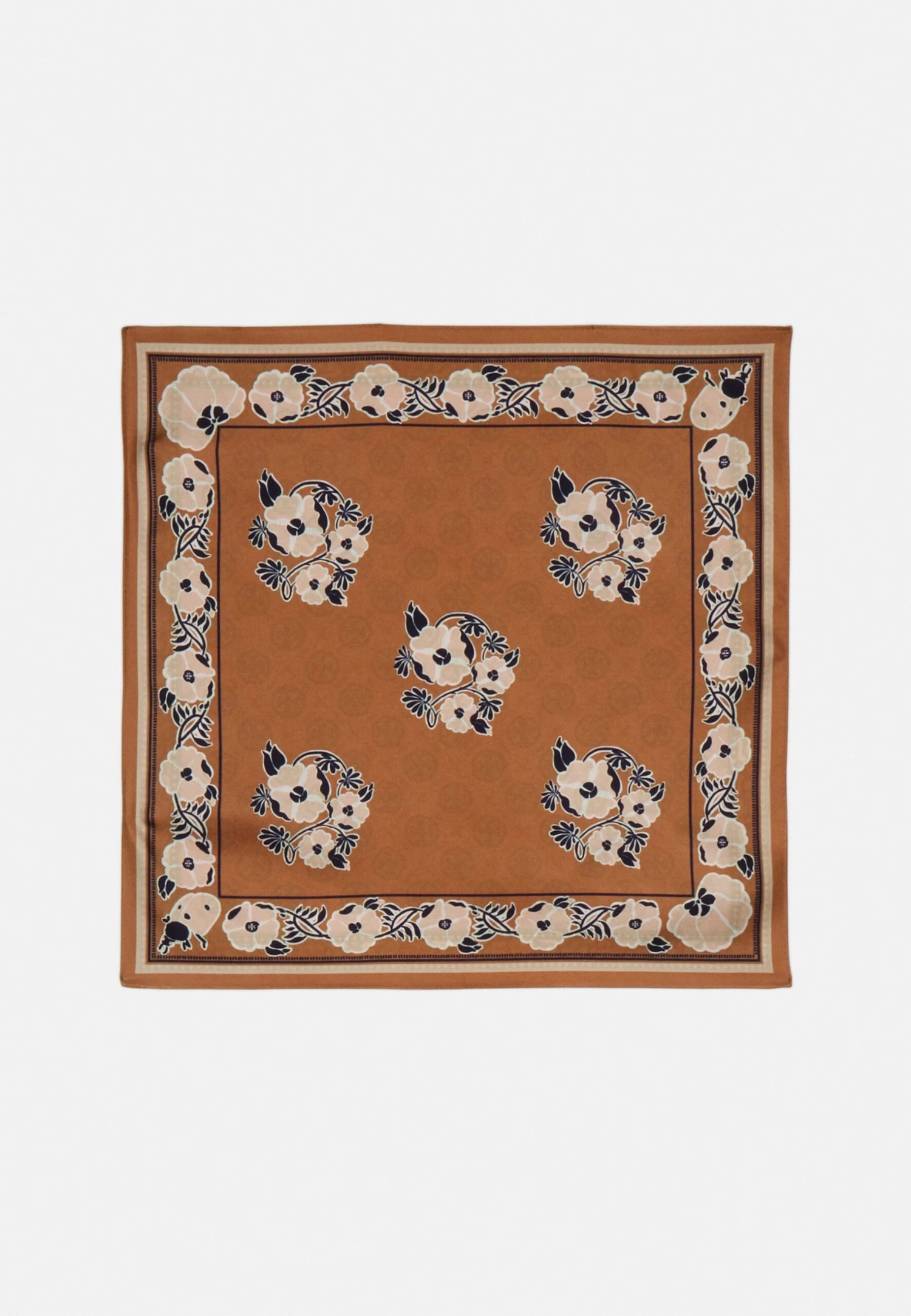 Tory Burch Medallion - Foulard - Brown 1 Tory Burch Medallion - Foulard - Brown