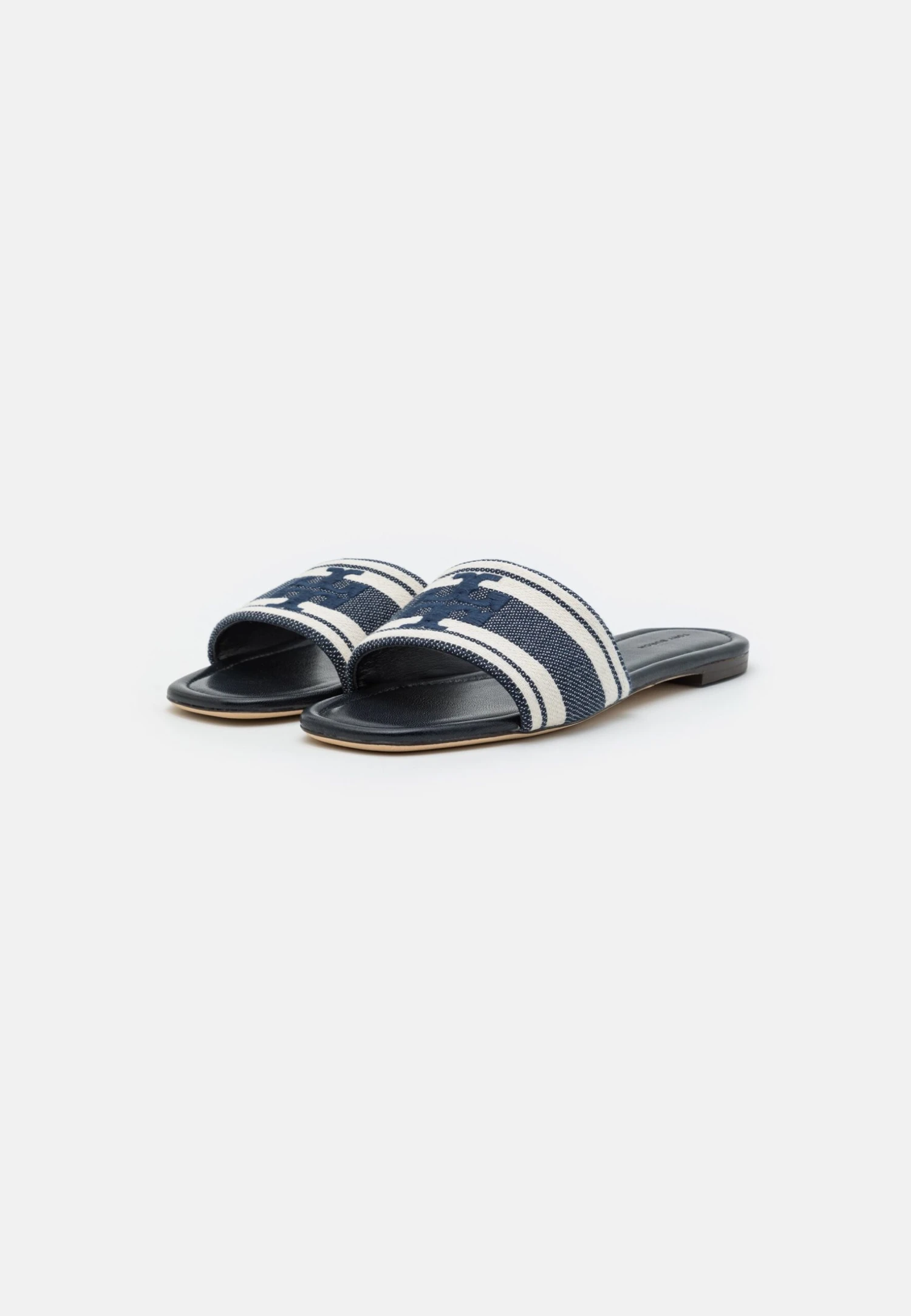 Tory Burch Logo Jacquard Slide - Mules 3 Tory Burch Logo Jacquard Slide - Mules - Image 3