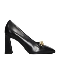 Tory Burch Jessa Pump 90 Pumps In Black Leather
