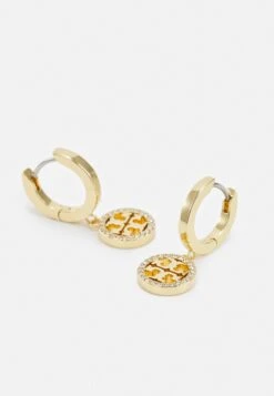 Tory Burch Miller Pave Huggie Hoop Earring - Earrings - Gold-Coloured -Tory Burch 650c0d61f7d745e38ef480e1e3330411