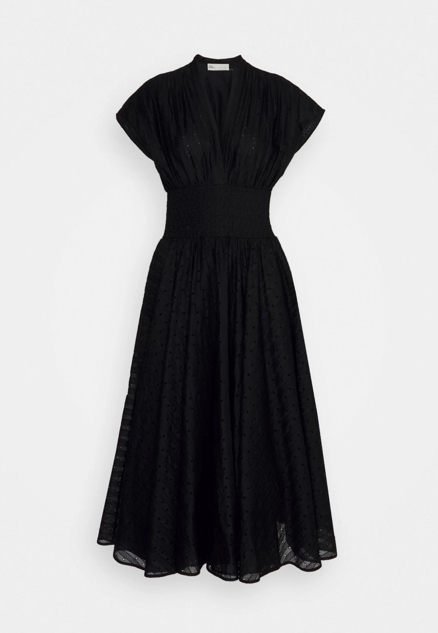 Tory Burch Eyelet- Day Dress - Black 8 Tory Burch Eyelet- Day Dress - Black - Image 8