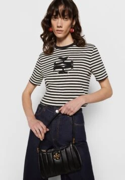 Tory Burch Kira Mini Bag - Across Body Bag - Black/Rolled Gold -Tory Burch 66b579df737441d4956c49dd26b3a3c0