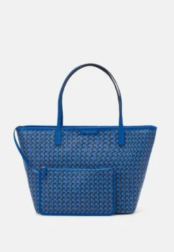 Tory Burch Basketweave Tote Set - Handbag - Blue