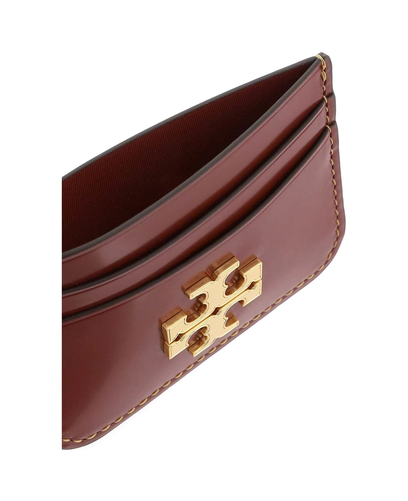 Tory Burch Brushed Leather Eleanor Cardholder 2 Tory Burch Brushed Leather Eleanor Cardholder - Image 2