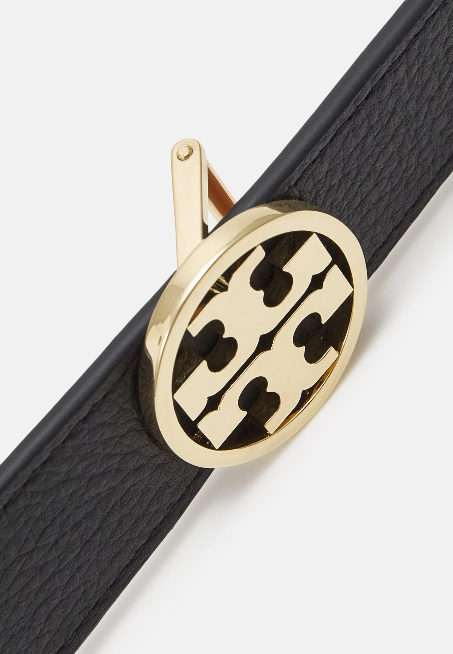 Tory Burch Miller Reversible Belt - Belt - Black/Classic Cuoio/Gold 4 Tory Burch Miller Reversible Belt - Belt - Black/Classic Cuoio/Gold - Image 4