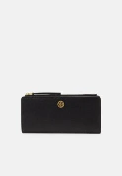 Tory Burch Robinson Zip Slim Wallet - Wallet - Black