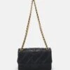 Tory Burch Fleming Soft Small Convertible Shoulder - Across Body Bag - Black