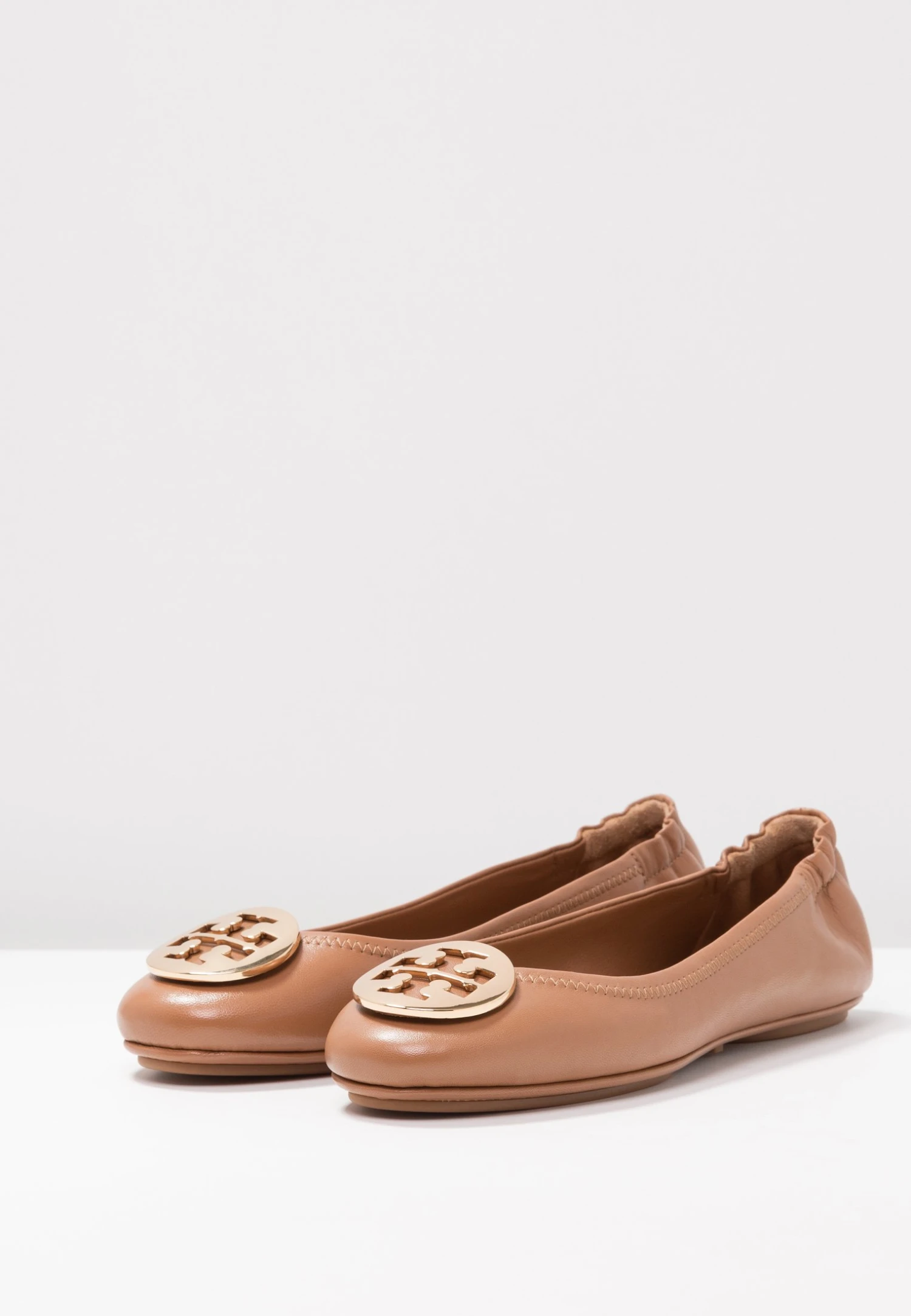 Tory Burch Minnie Travel Ballet- Ballet Pumps - Royal Tan/Gold 5 Tory Burch Minnie Travel Ballet- Ballet Pumps - Royal Tan/Gold - Image 5
