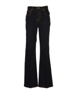 Tory Burch Stretch Boot Leg Jeans