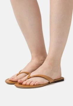 Tory Burch Simple Logo Thong - T-Bar Sandals