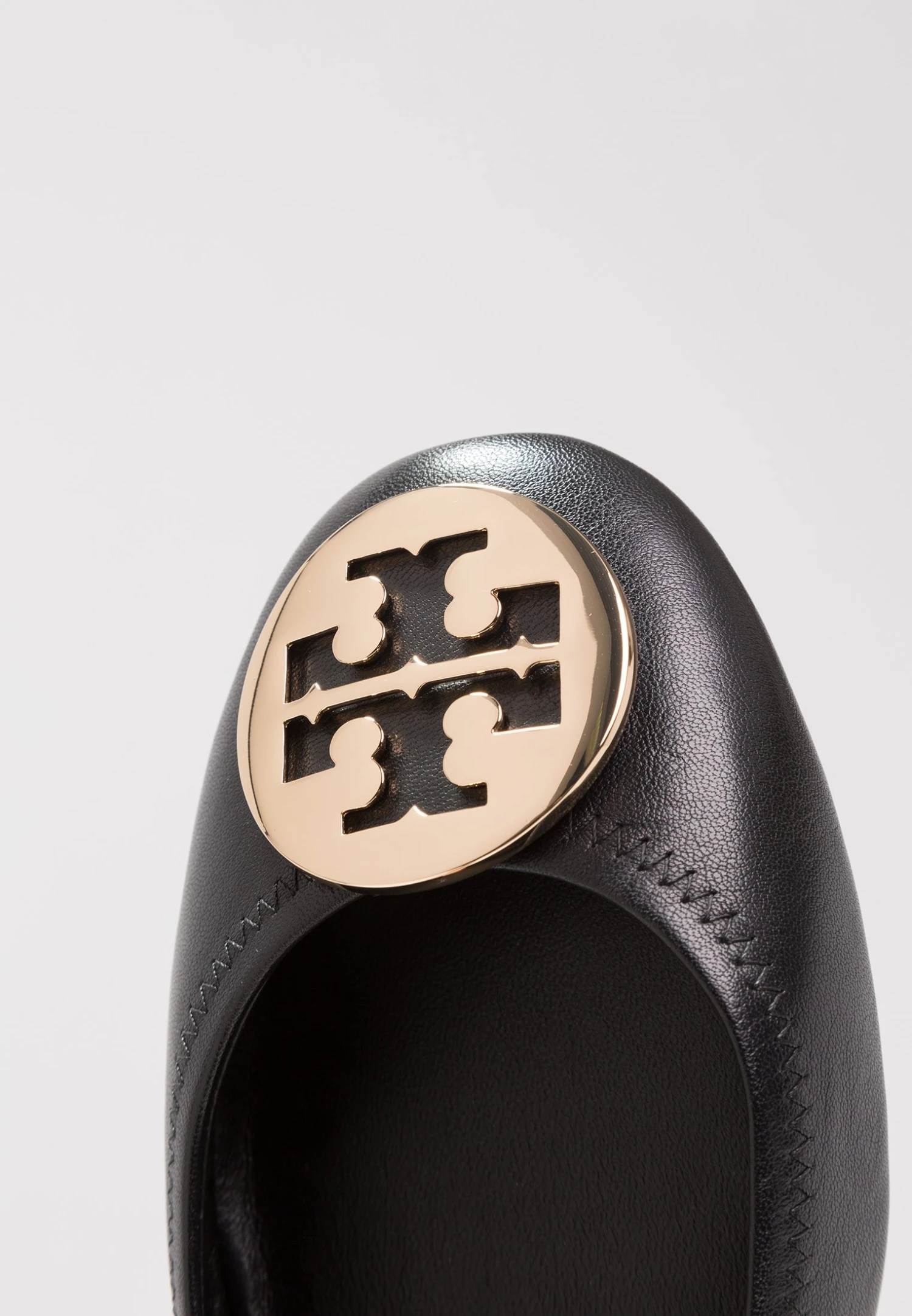 Tory Burch Minnie Travel Ballet- Ballet Pumps - Perfect Black/Gold 3 Tory Burch Minnie Travel Ballet- Ballet Pumps - Perfect Black/Gold - Image 3