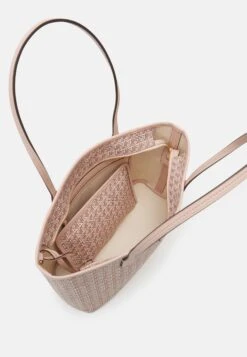 Tory Burch Small Basketweave Tote Set - Handbag - Pink 8 Tory Burch Small Basketweave Tote Set - Handbag - Pink -Tory Burch 748dedbf228b4ded8c2968c19d9dc02b