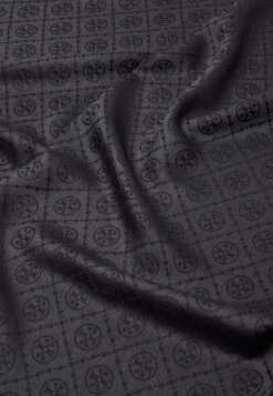 Tory Burch Dot Traveler - Scarf - Black 7 Tory Burch Dot Traveler - Scarf - Black -Tory Burch 74a8a20b9d244d9d81c865a0c2c6ae3d