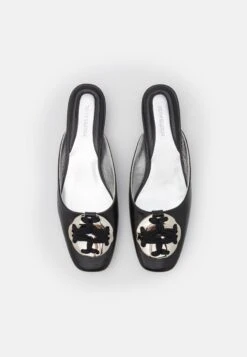 Tory Burch Patos Logo Kitten Heel - Mules - Perfect Black 11 Tory Burch Patos Logo Kitten Heel - Mules - Perfect Black -Tory Burch 7621a15968da4a1fab2e616b56995bcb
