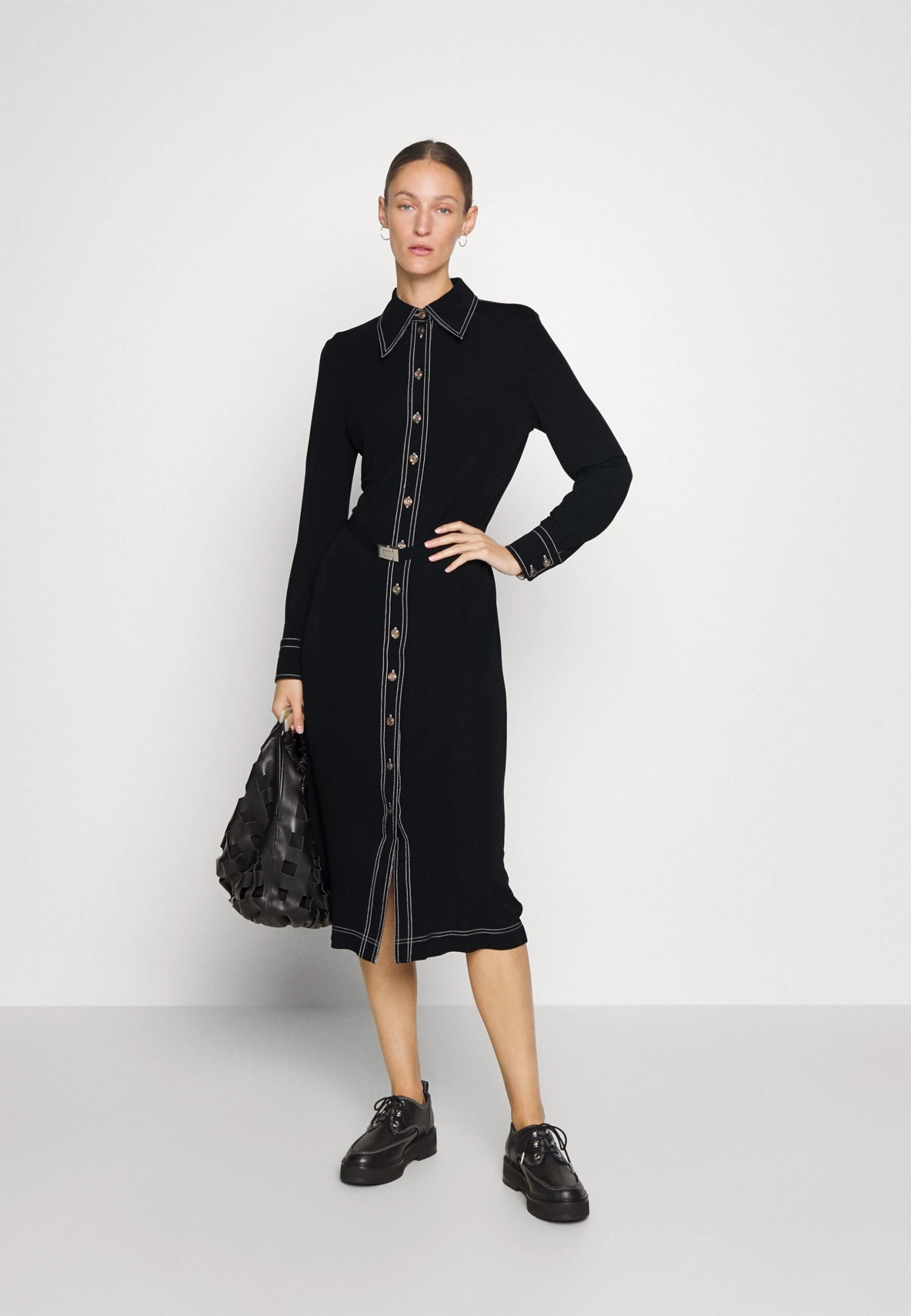 Tory Burch Polo Dress - Day Dress - Black 2 Tory Burch Polo Dress - Day Dress - Black - Image 2