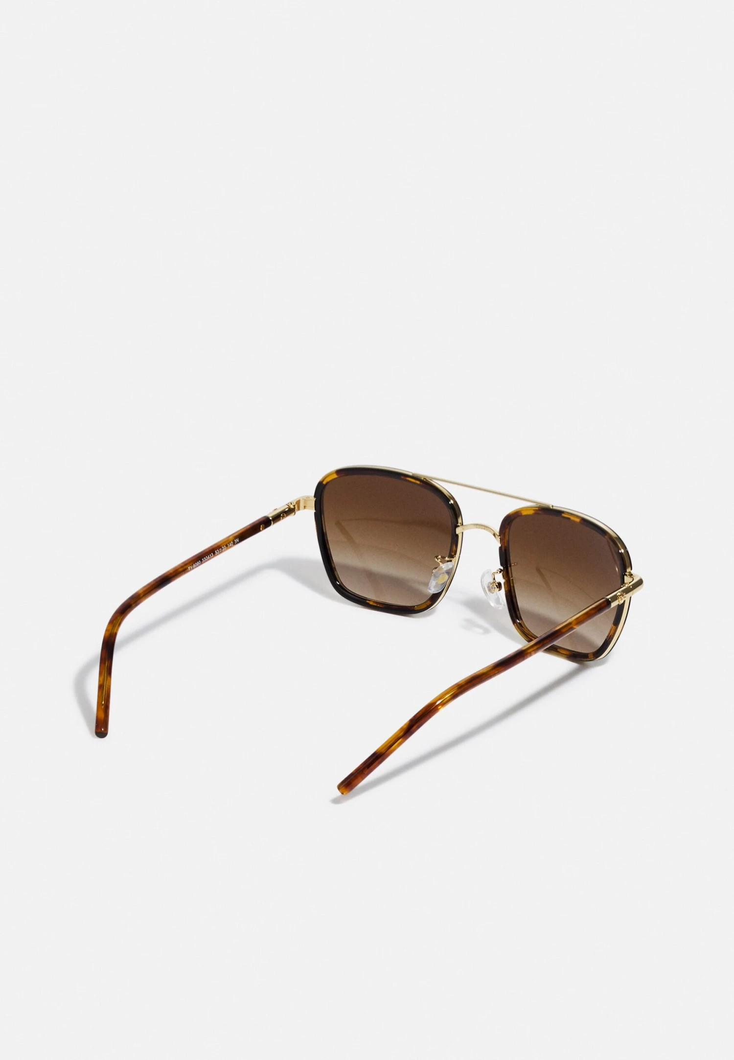 Tory Burch Sunglasses - Shiny Gold-Coloured/Dark Tortoise 2 Tory Burch Sunglasses - Shiny Gold-Coloured/Dark Tortoise - Image 2