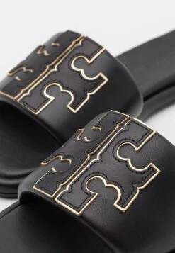 Tory Burch Double T Sport Slide - Mules - Perfect Black/Gold 13 Tory Burch Double T Sport Slide - Mules - Perfect Black/Gold -Tory Burch 7a33c091147c4b98a9c1a87db104ea87