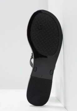 Tory Burch Mini Miller Flat Thong - Pool Shoes - Perfect Black -Tory Burch 7a9192ef76654541b6c8fcf706d249e1