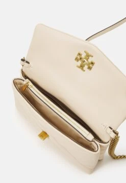 Tory Burch Kira Chevron Chain Wallet - Across Body Bag - New Cream -Tory Burch 7ad0ce2b1d664100a4132feeac894a5b
