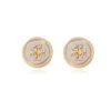 Tory Burch Kira Logo Plaque Earrings
