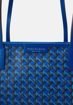 Tory Burch Small Basketweave Tote Set - Handbag - Blue -Tory Burch 81c06f201ea04673929a6802243cca57