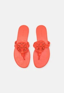 Tory Burch Miller Soft - T-Bar Sandals - Desert Flower Orange 11 Tory Burch Miller Soft - T-Bar Sandals - Desert Flower Orange -Tory Burch 829c2e50b19d442687fd71d0079f3e08