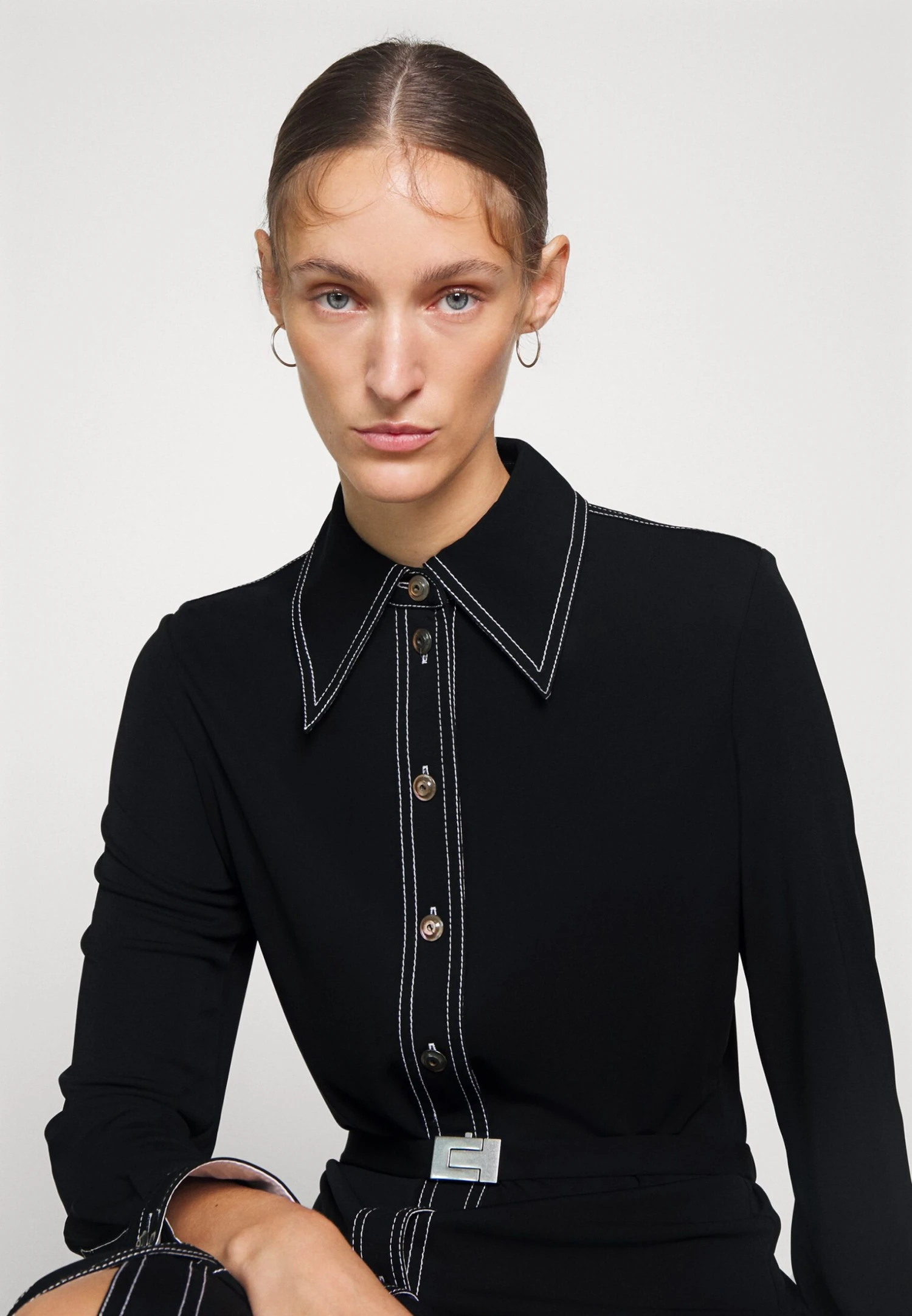 Tory Burch Polo Dress - Day Dress - Black 4 Tory Burch Polo Dress - Day Dress - Black - Image 4