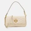 Tory Burch Kira Chevron Small Flap Shoulder - Handbag - New Cream