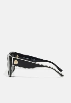 Tory Burch Sunglasses - Black With Ivory Piping 7 Tory Burch Sunglasses - Black With Ivory Piping -Tory Burch 8b0c6bffdf174683be14944f1b5857b6