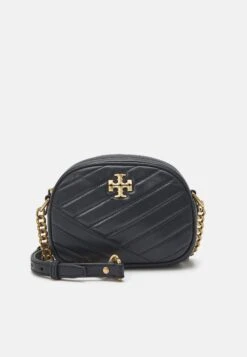 Tory Burch Kira Chevron Small Camera Bag - Across Body Bag - Black