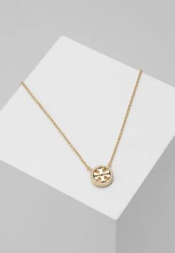 Tory Burch Logo Delicate Necklace - Necklace - Gold-Coloured