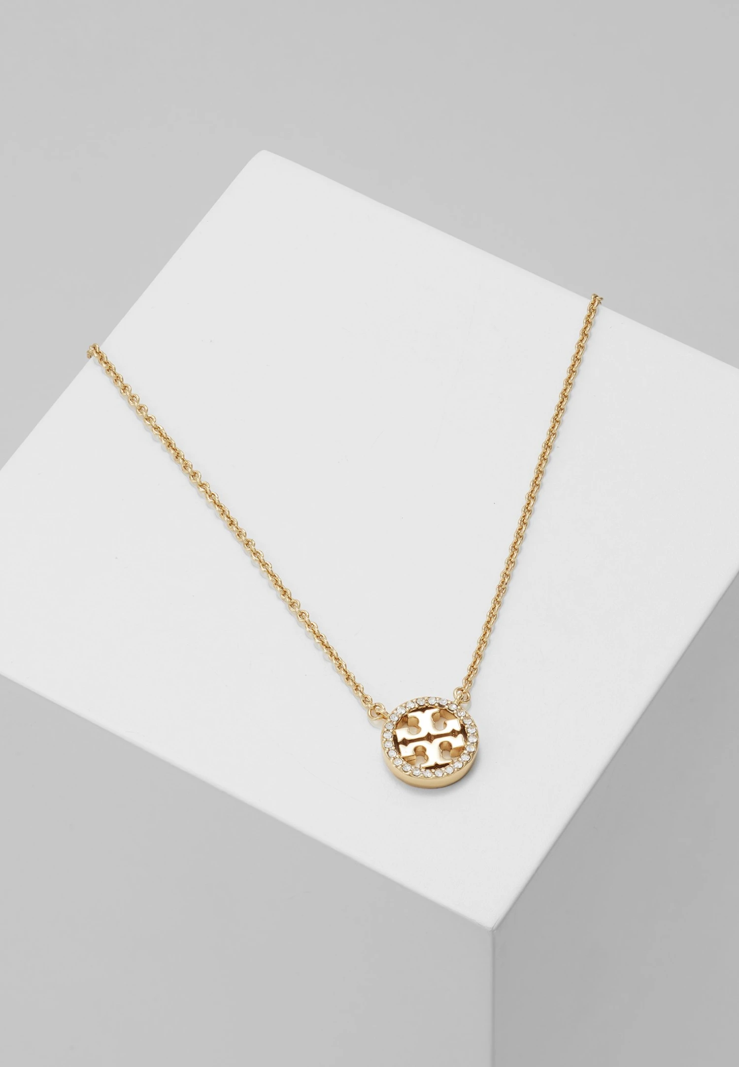 Tory Burch Logo Delicate Necklace - Necklace - Gold-Coloured 1 Tory Burch Logo Delicate Necklace - Necklace - Gold-Coloured