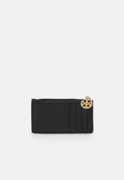 Tory Burch Miller Top Zip Card Case - Wallet - Black