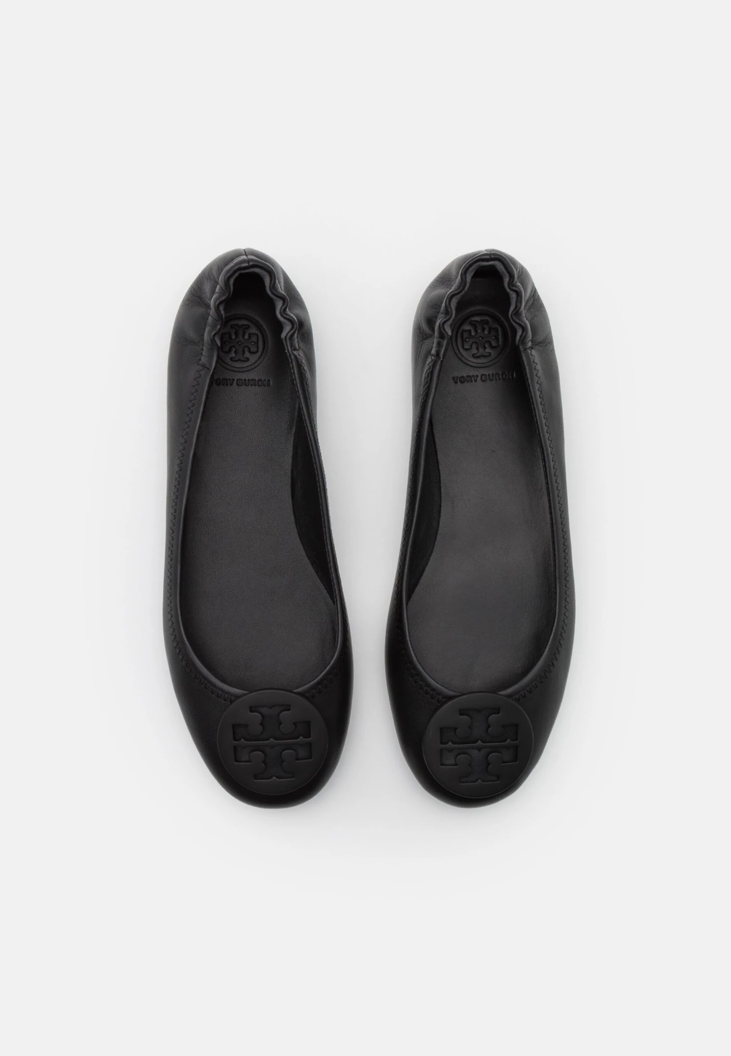 Tory Burch Minnie Powder Coated Logo - Ballet Pumps - Perfect Black 5 Tory Burch Minnie Powder Coated Logo - Ballet Pumps - Perfect Black - Image 5