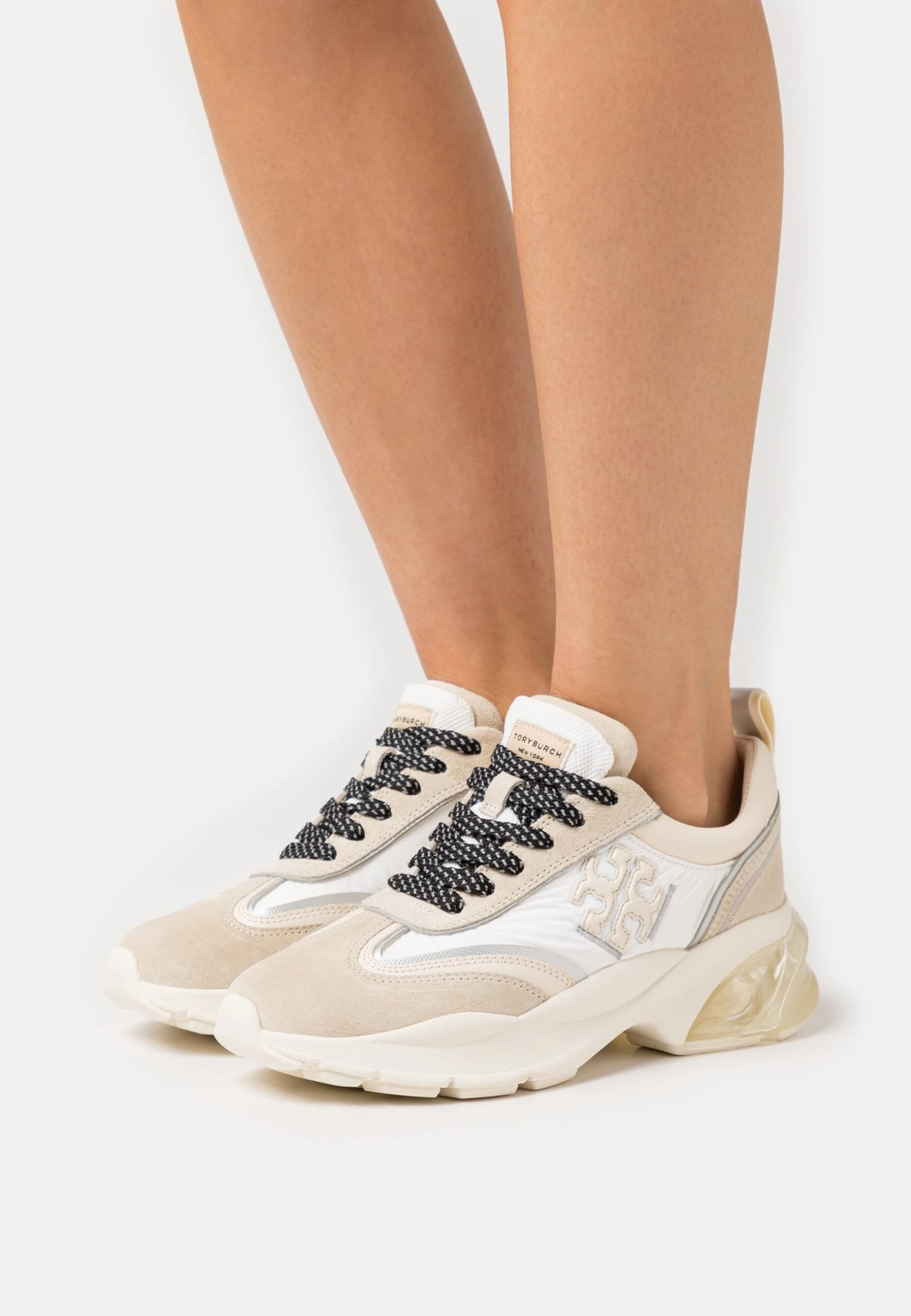 Tory Burch Bubble Good Luck Trainer - Trainers - New Ivory/Light Cream /Frost 1 Tory Burch Bubble Good Luck Trainer - Trainers - New Ivory/Light Cream /Frost