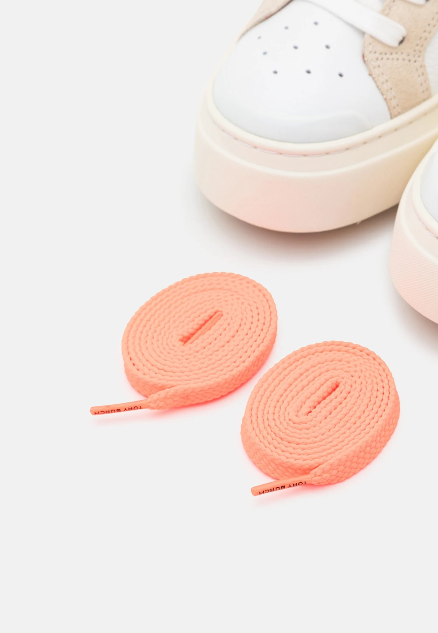 Tory Burch Ladybug- Trainers - White Candido/Frost/Rojo Fluor 7 Tory Burch Ladybug- Trainers - White Candido/Frost/Rojo Fluor - Image 7