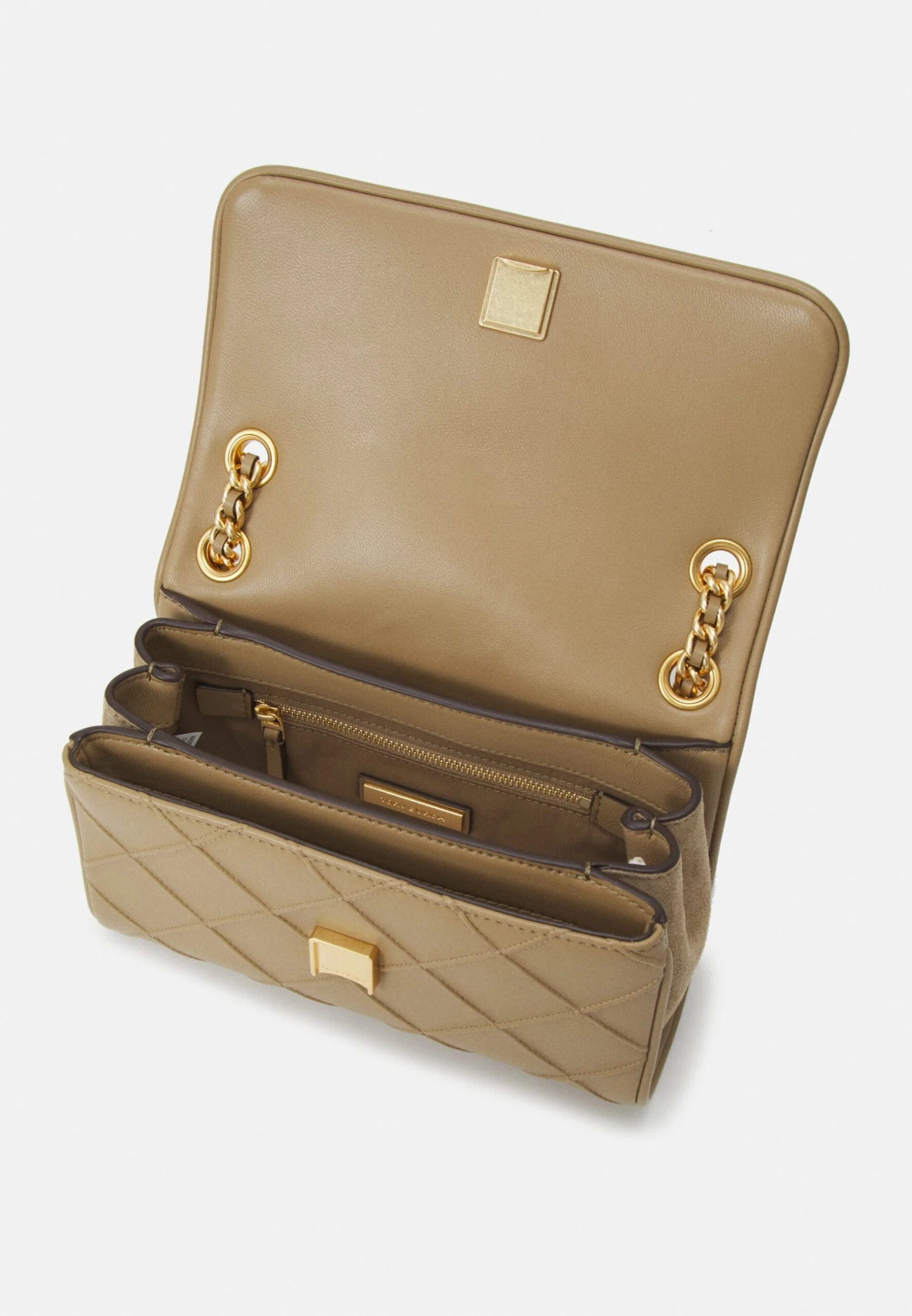 Tory Burch Fleming Soft Small Convertible Shoulder - Across Body Bag - Pebblestone 3 Tory Burch Fleming Soft Small Convertible Shoulder - Across Body Bag - Pebblestone - Image 3