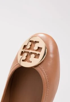 Tory Burch Minnie Travel Ballet- Ballet Pumps - Royal Tan/Gold 9 Tory Burch Minnie Travel Ballet- Ballet Pumps - Royal Tan/Gold -Tory Burch 9b781757f5e640b2830367bdc7fafc54