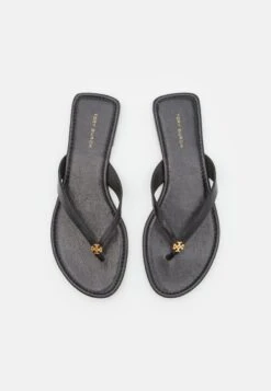 Tory Burch Simple Logo Thong- Mules - Perfect Black 11 Tory Burch Simple Logo Thong- Mules - Perfect Black -Tory Burch 9d1a3d141501484ab4e7a02d17c067be