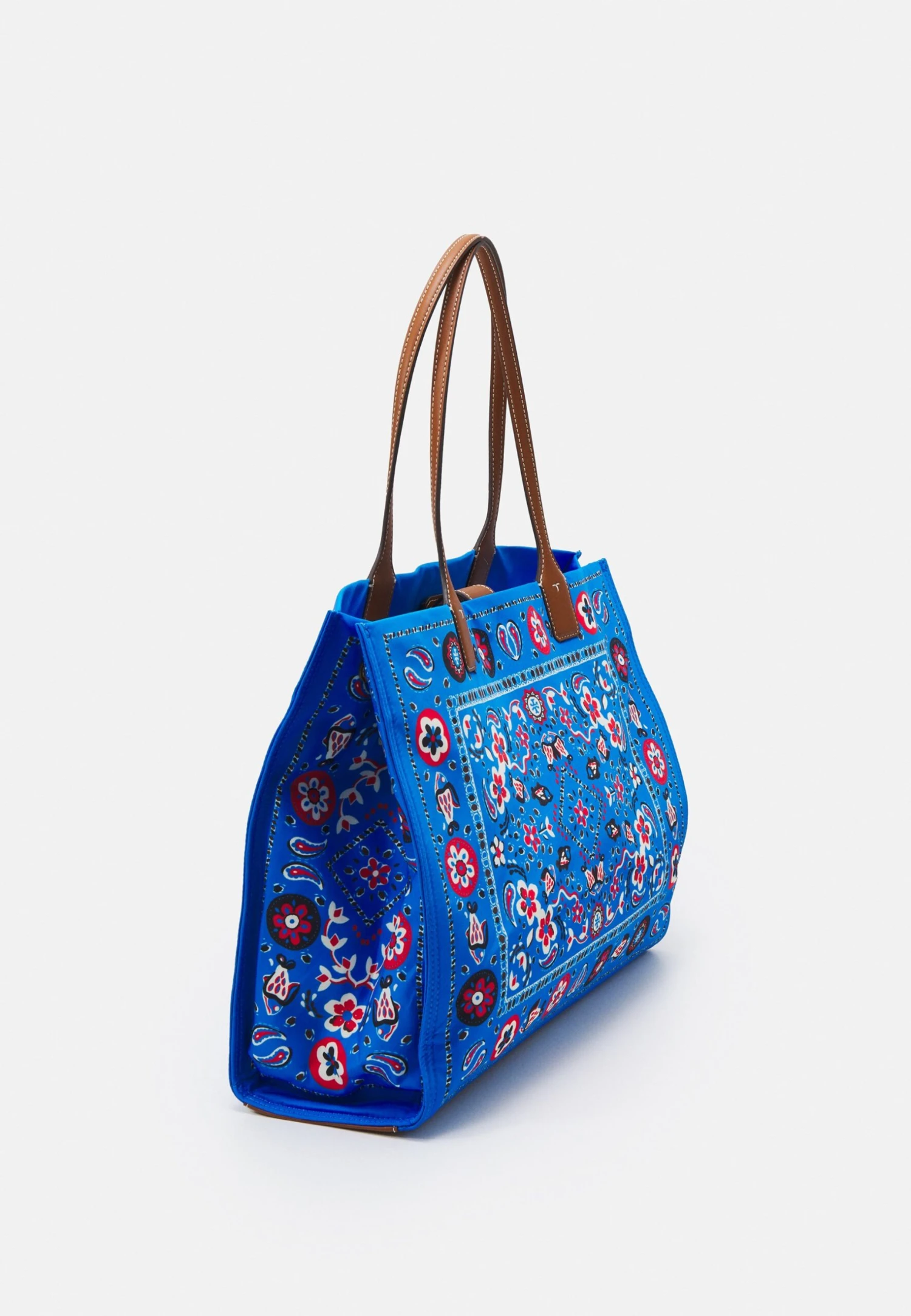 Tory Burch Ella Printed Tote - Tote Bag - Blue 2 Tory Burch Ella Printed Tote - Tote Bag - Blue - Image 2