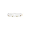 Tory Burch Silver-colored Steel Bracelet With Contrasting Logo