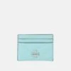 Tory Burch Kira Chevron Card Case - Wallet - Blue