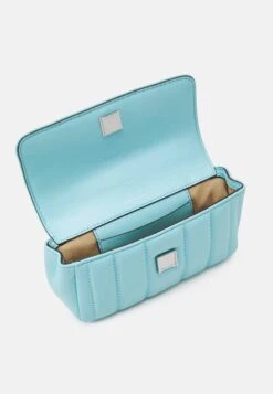 Tory Burch Mini Kira Flap Bag - Clutch - Blue -Tory Burch a5a6a1bdcdfa46429b17ee38b2695635