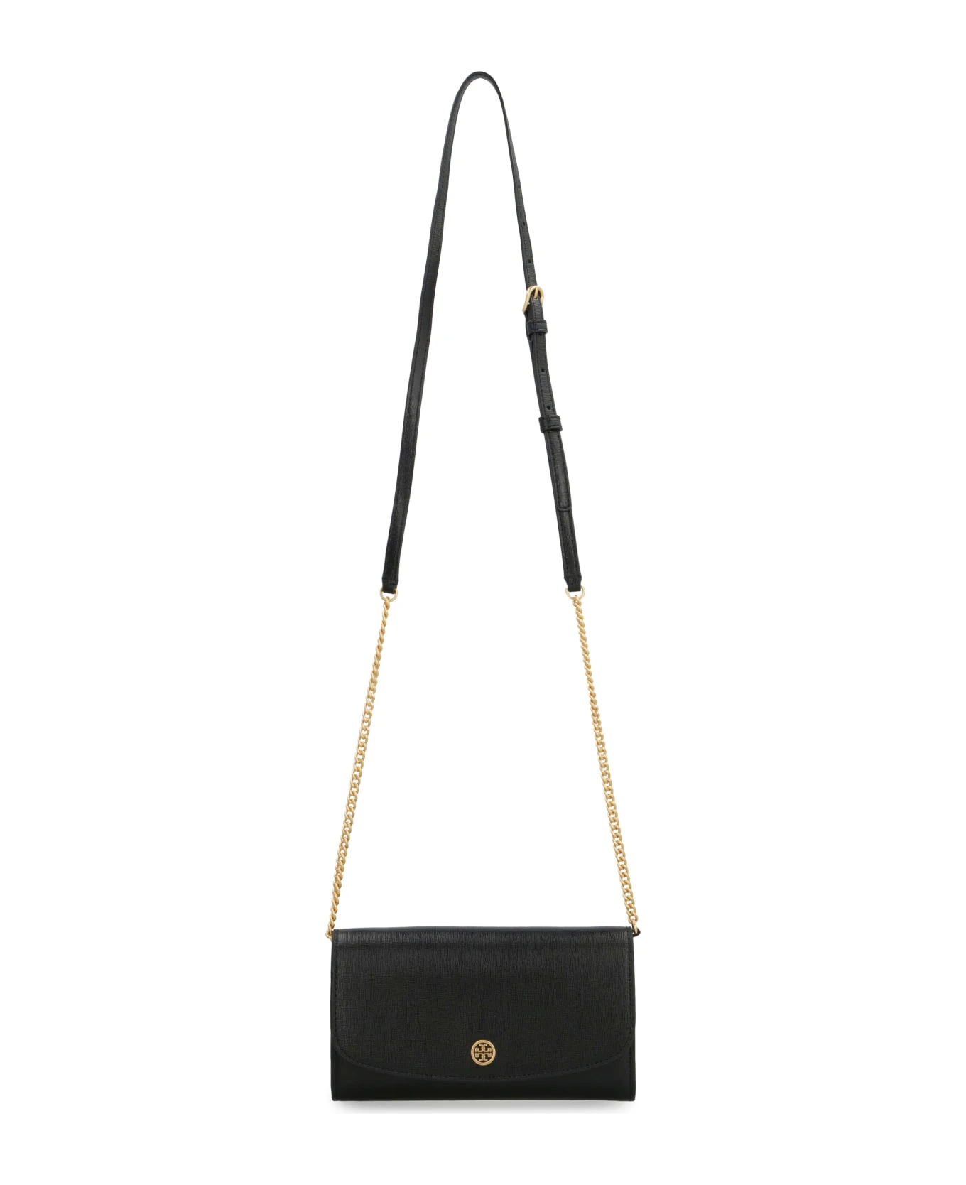 Tory Burch Robinson Leather Wallet On Chain 5 Tory Burch Robinson Leather Wallet On Chain - Image 5