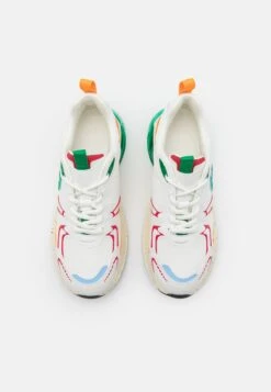 Tory Burch Good Luck Tech Trainer - Trainers - New Ivory/Green/Orange -Tory Burch aee2206afad04ba6ae93015167c39866