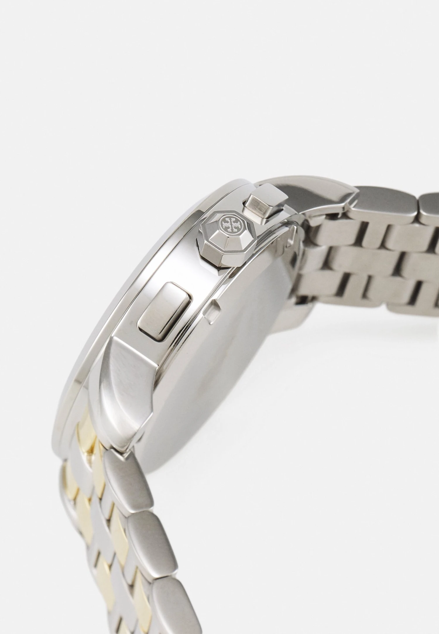 Tory Burch The Tory - Chronograph Watch - Silver/Gold 3 Tory Burch The Tory - Chronograph Watch - Silver/Gold - Image 3