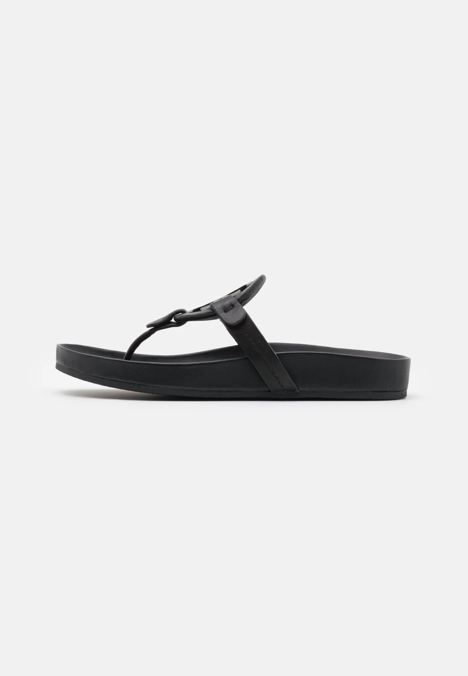 Tory Burch Miller Cloud - T-Bar Sandals - Black 1 Tory Burch Miller Cloud - T-Bar Sandals - Black